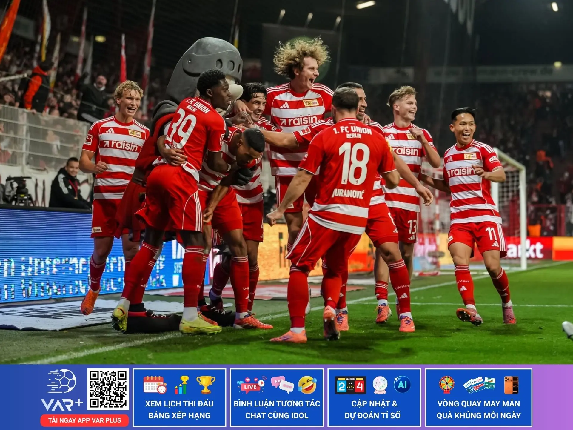 Câu lạc bộ bóng đá Union Berlin: Từ Đông Berlin đến giấc mơ Champions League 1 Câu lạc bộ bóng đá Union Berlin: Từ Đông Berlin đến giấc mơ Champions League