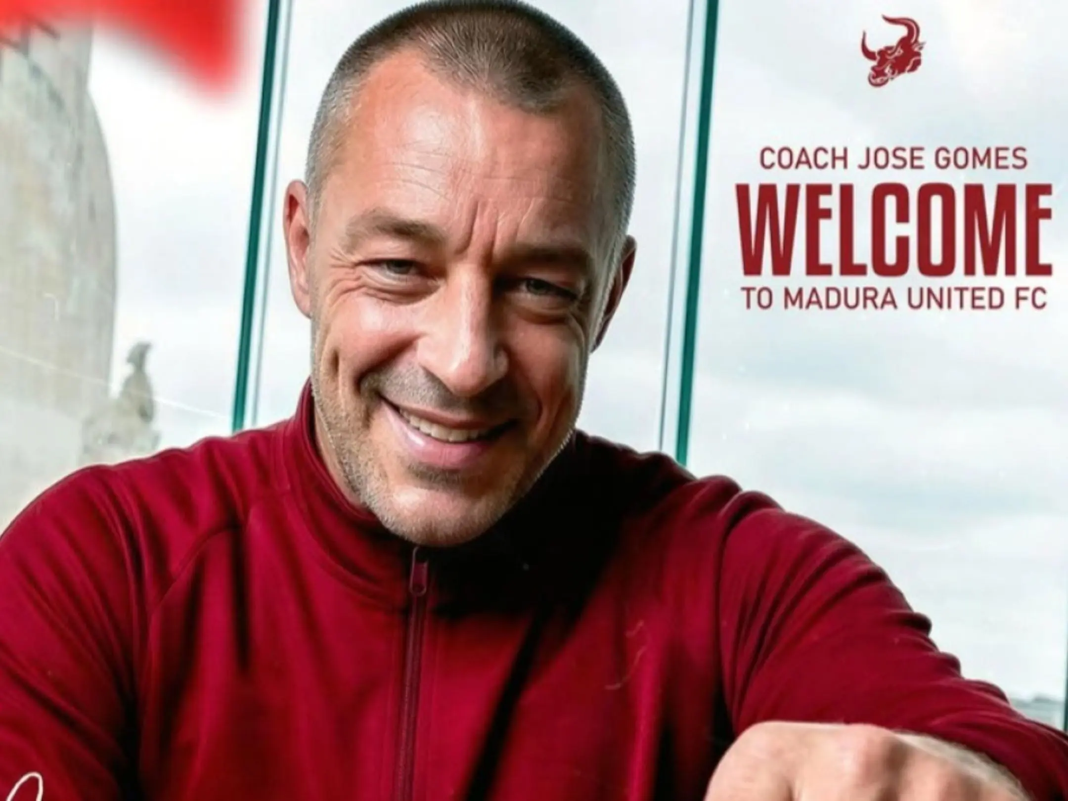 Huấn luyện viên của câu lạc bộ Madura United là Zé Gomes / José Manuel Gomes da Silva.