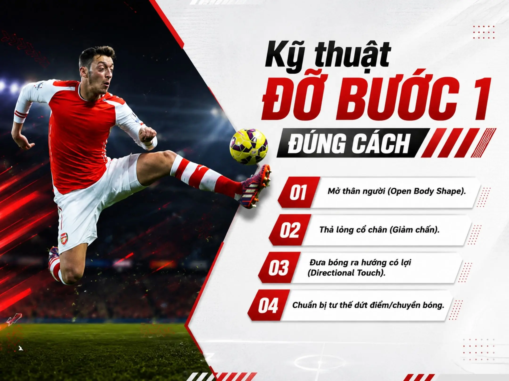 Kỹ thuật đỡ bước 1 đúng cách