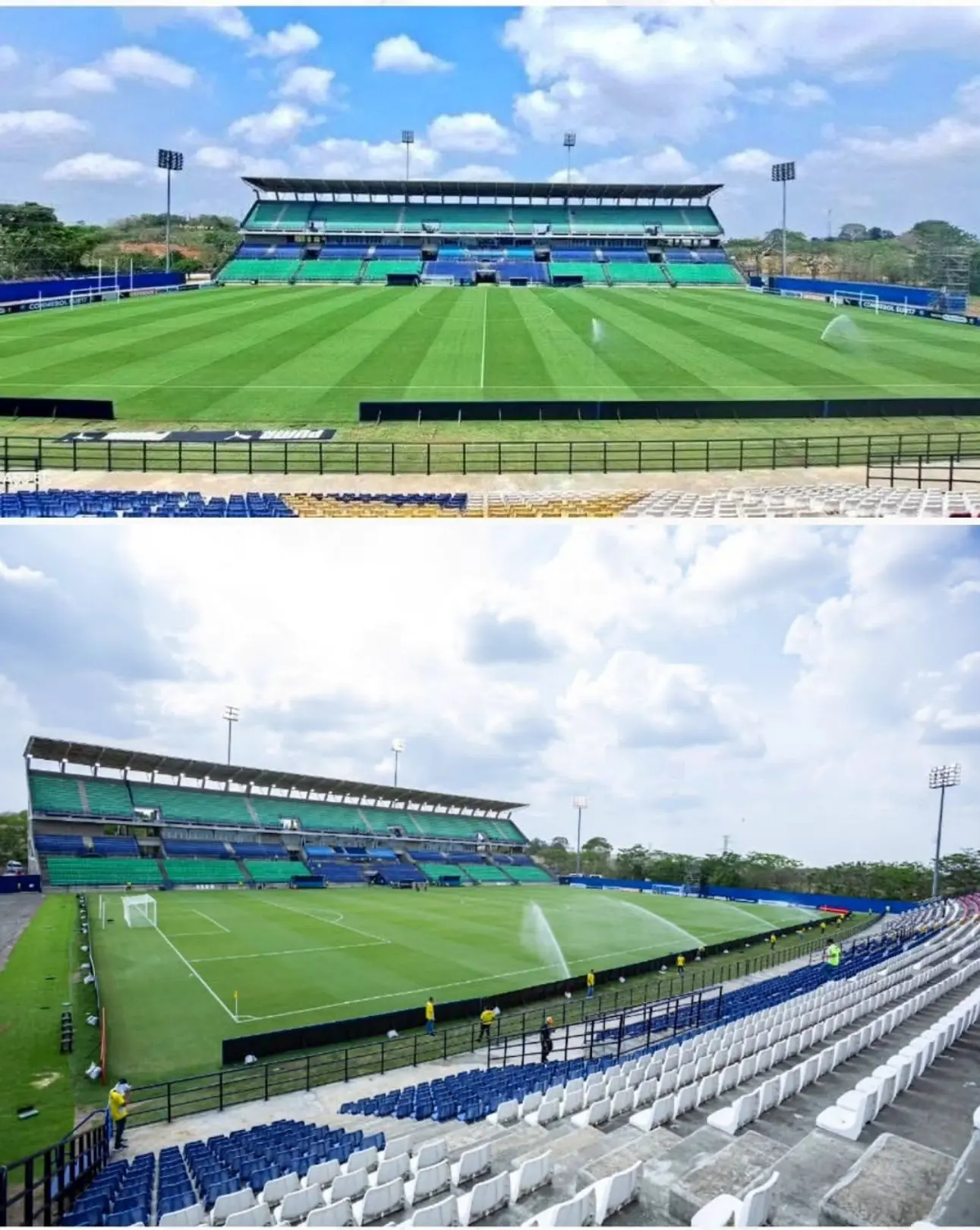 Câu lạc bộ bóng đá Jaguares de Córdoba: Khi những chú báo bước ra từ thánh địa Jaraguay 6 Quang cảnh bên trong sân vận động Estadio Jaraguay.