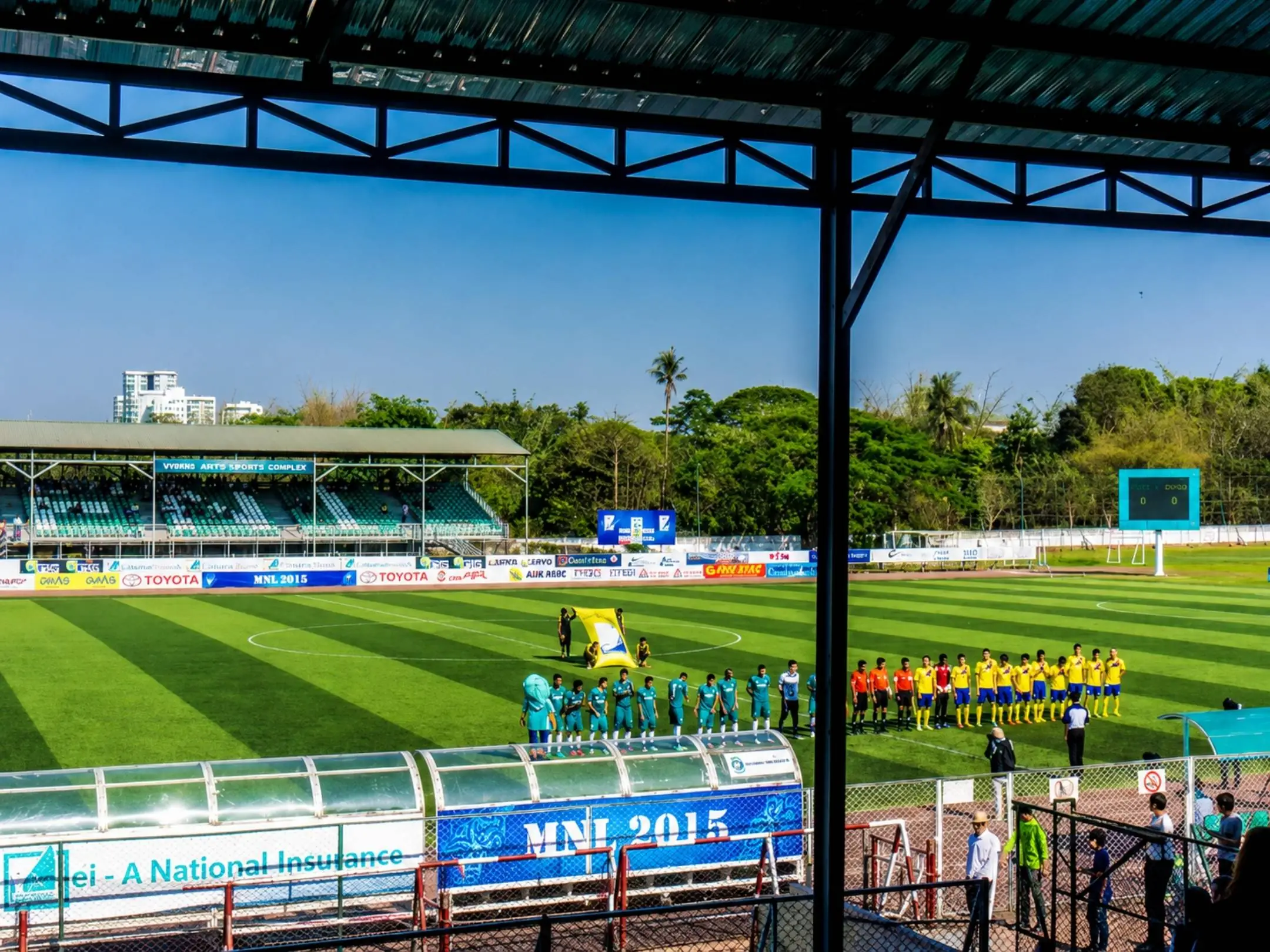 Sân nhà của câu lạc bộ bóng đá Yangon United là sân vận động Yangon United Sports Complex.