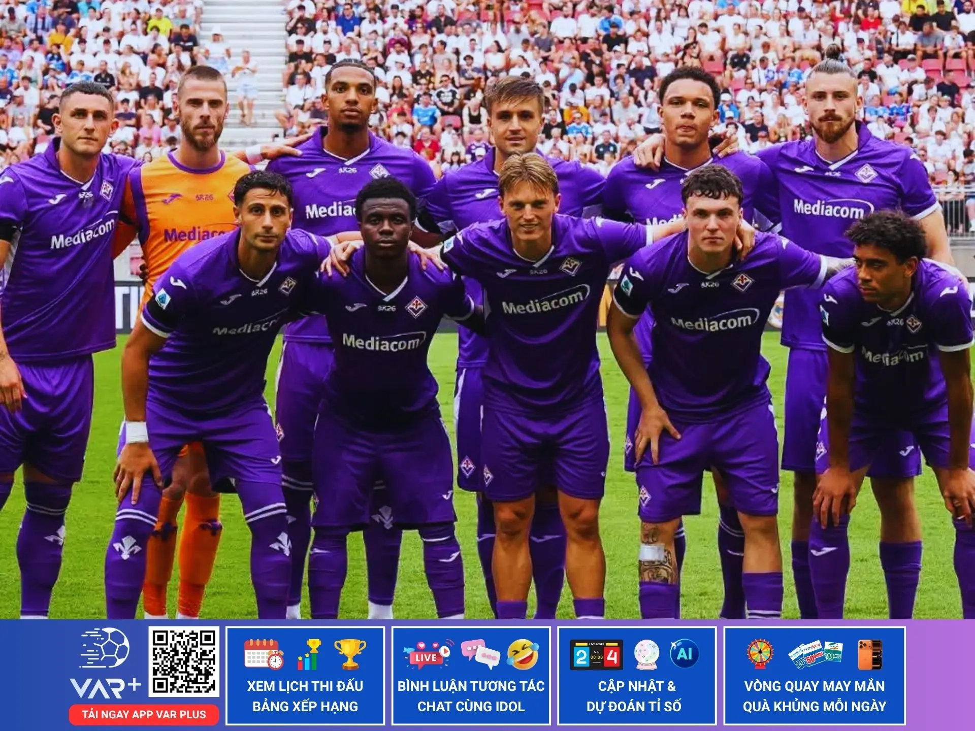 Câu lạc bộ Bóng đá Fiorentina: Trăm năm sắc tím 1 Câu lạc bộ Bóng đá Fiorentina: Trăm năm sắc tím