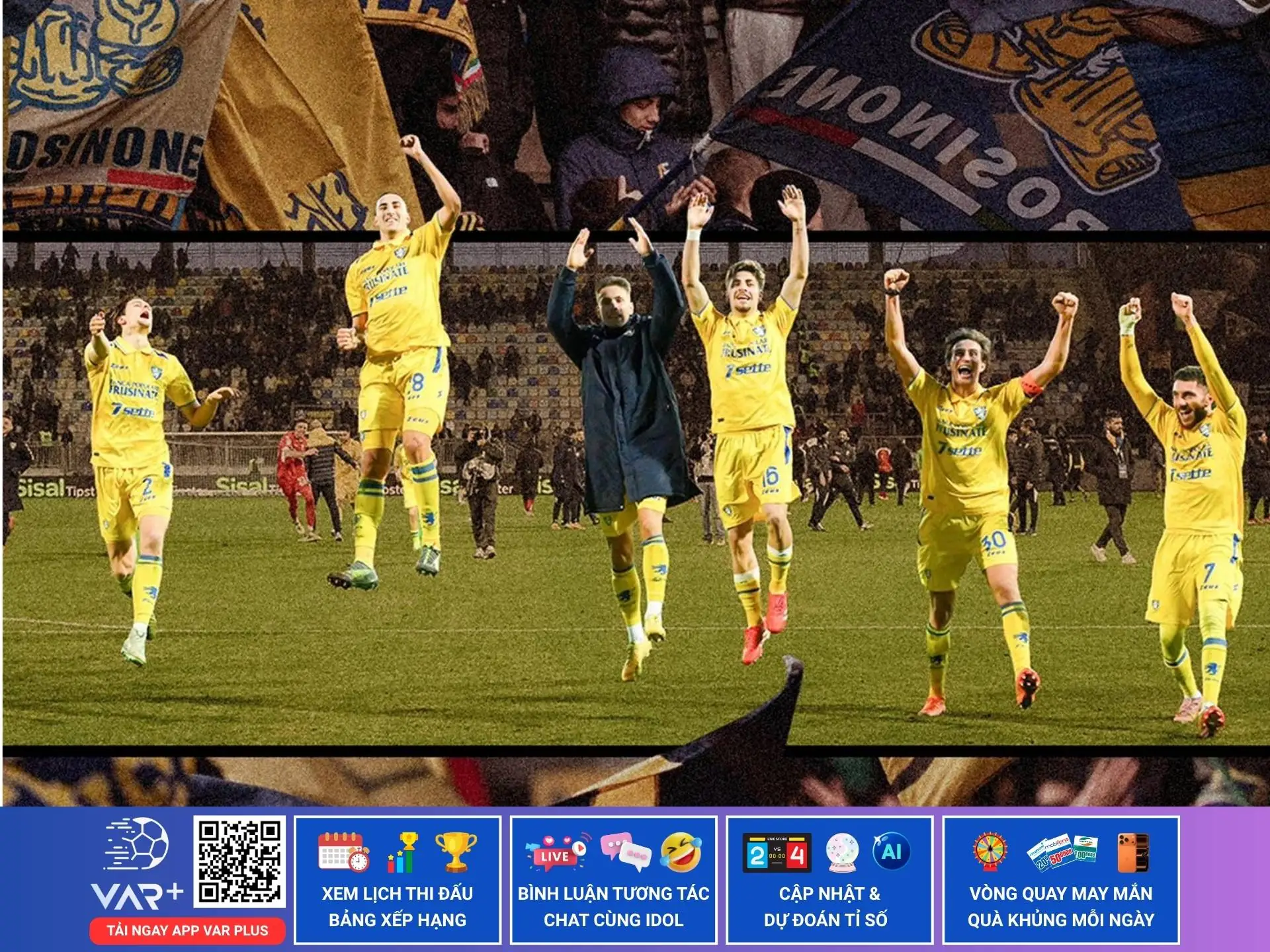 Câu lạc bộ Bóng đá Frosinone: Từ thị trấn nhỏ đến giải đấu Serie A hàng đầu nước Ý 1 Câu lạc bộ Bóng đá Frosinone: Từ thị trấn nhỏ đến giải đấu Serie A hàng đầu nước Ý