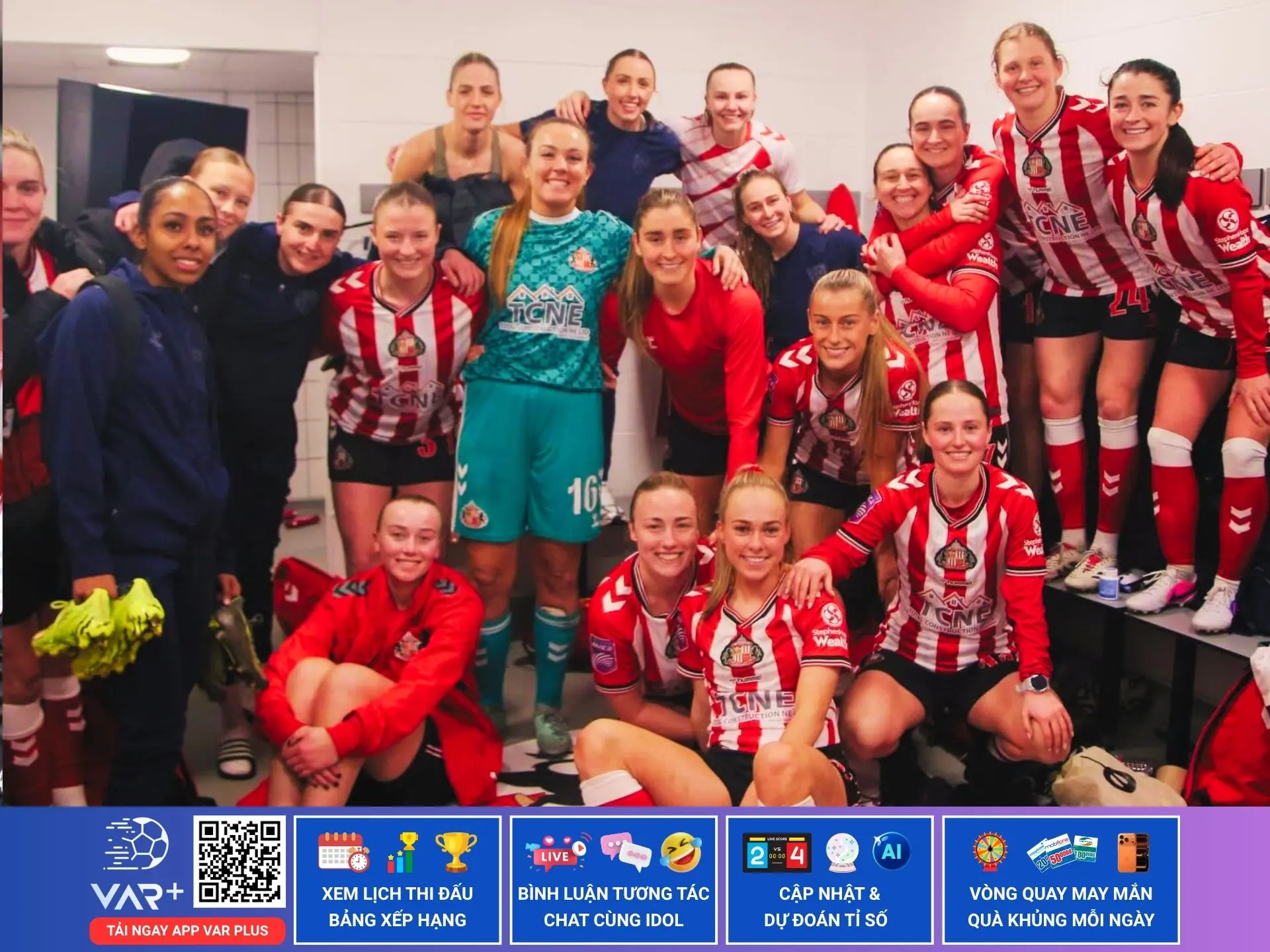 Câu lạc bộ bóng đá nữ Sunderland: Từ đội bóng nhỏ bé đến biểu tượng kiên cường vùng Đông Bắc 1 Câu lạc bộ bóng đá nữ Sunderland: Từ đội bóng nhỏ bé đến biểu tượng kiên cường vùng Đông Bắc
