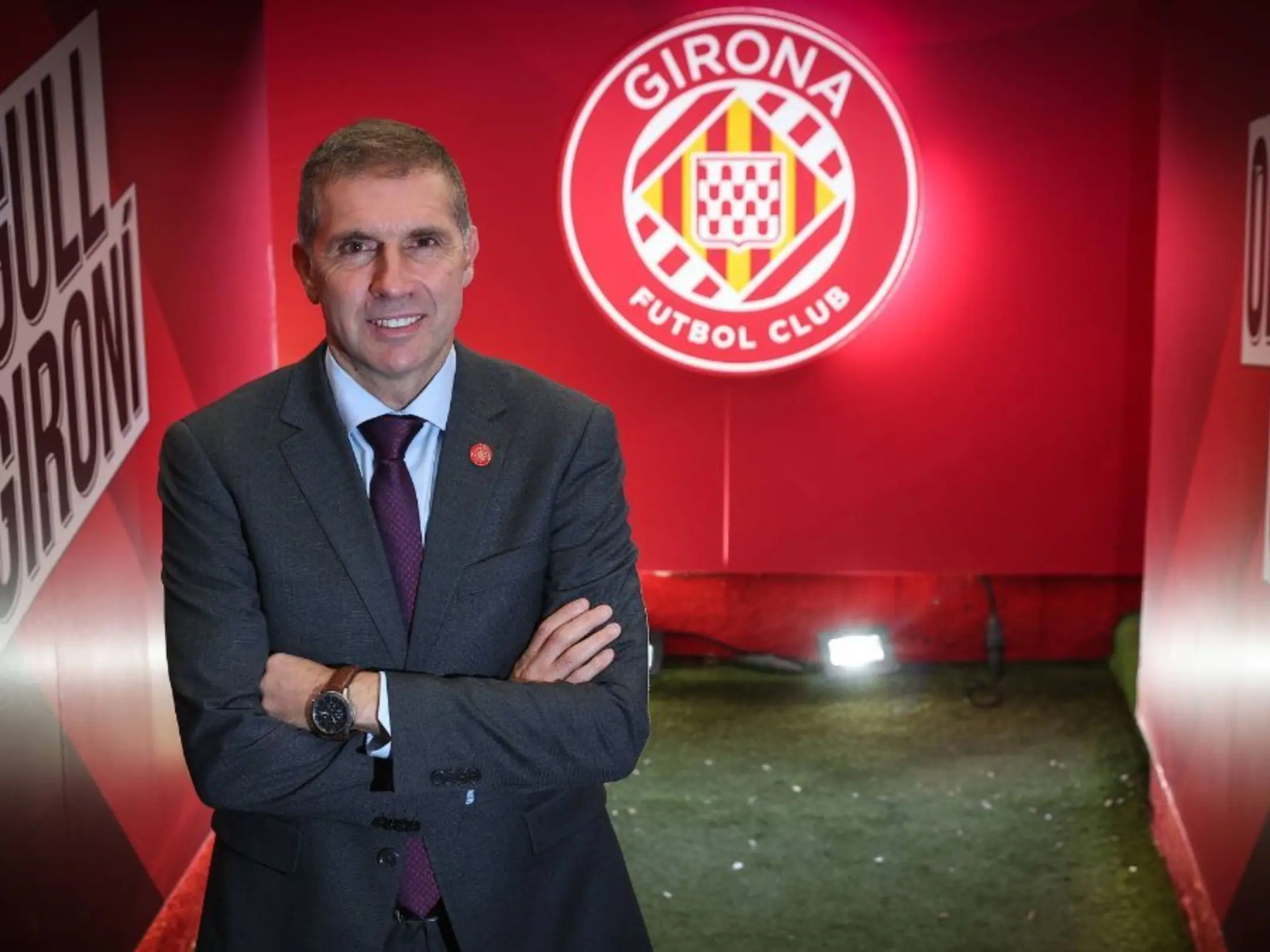 Girona FC – Lịch sử, bản sắc và hành trình trở lại LaLiga 3 Chủ tịch của câu lạc bộ Bóng đá Girona FC: Delfí Geli.