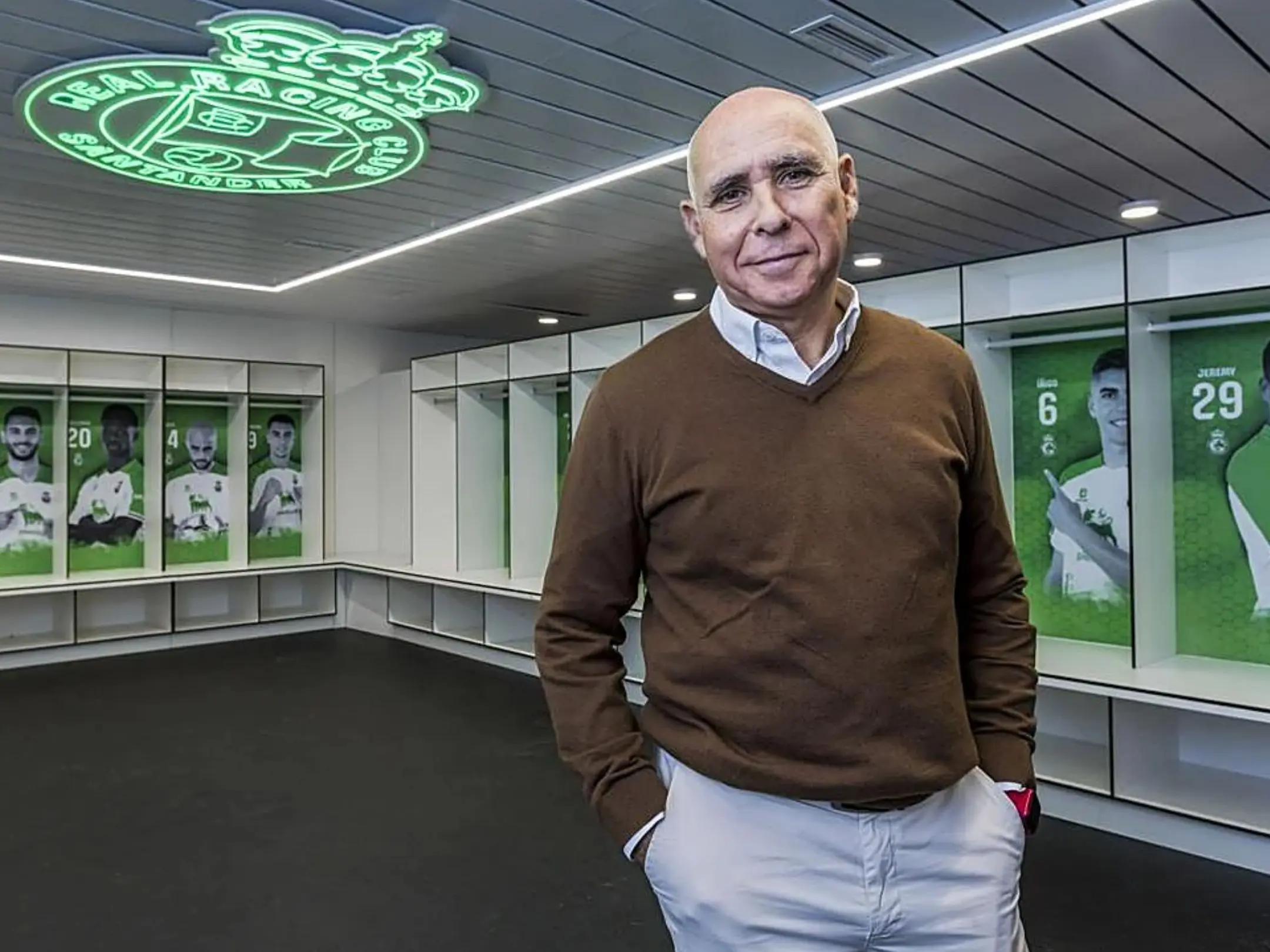 Racing de Santander: Ngày El Sardinero trở lại giải đấu cao nhất Tây Ban Nha 4 Chủ tịch của câu lạc bộ Bóng đá Racing de Santander: Manuel Higuera Sancho.