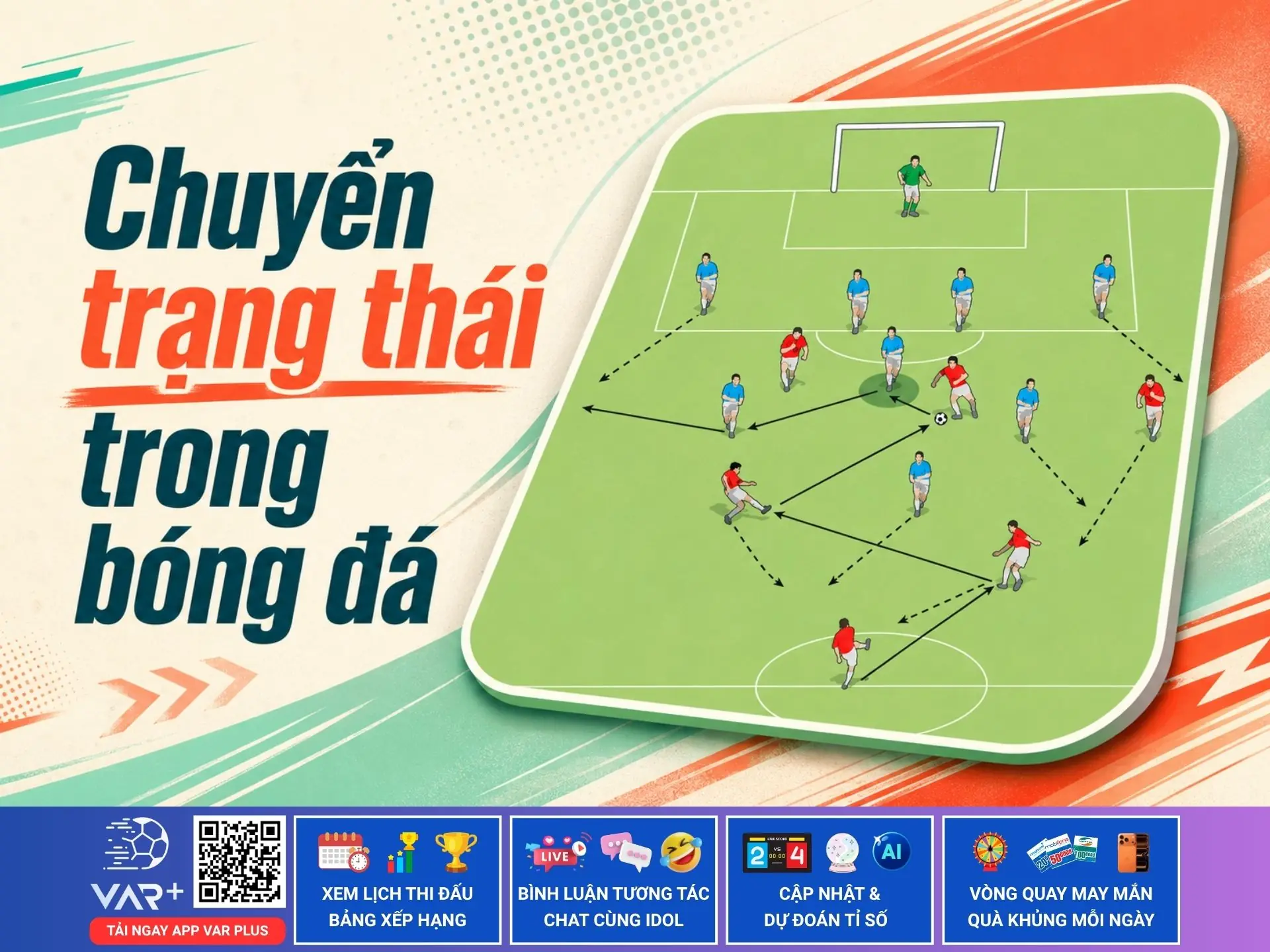 Chuyển trạng thái trong bóng đá: Chỉ vài giây có thể thay đổi cả trận đấu 1 Chuyển trạng thái trong bóng đá: Chỉ vài giây có thể thay đổi cả trận đấu