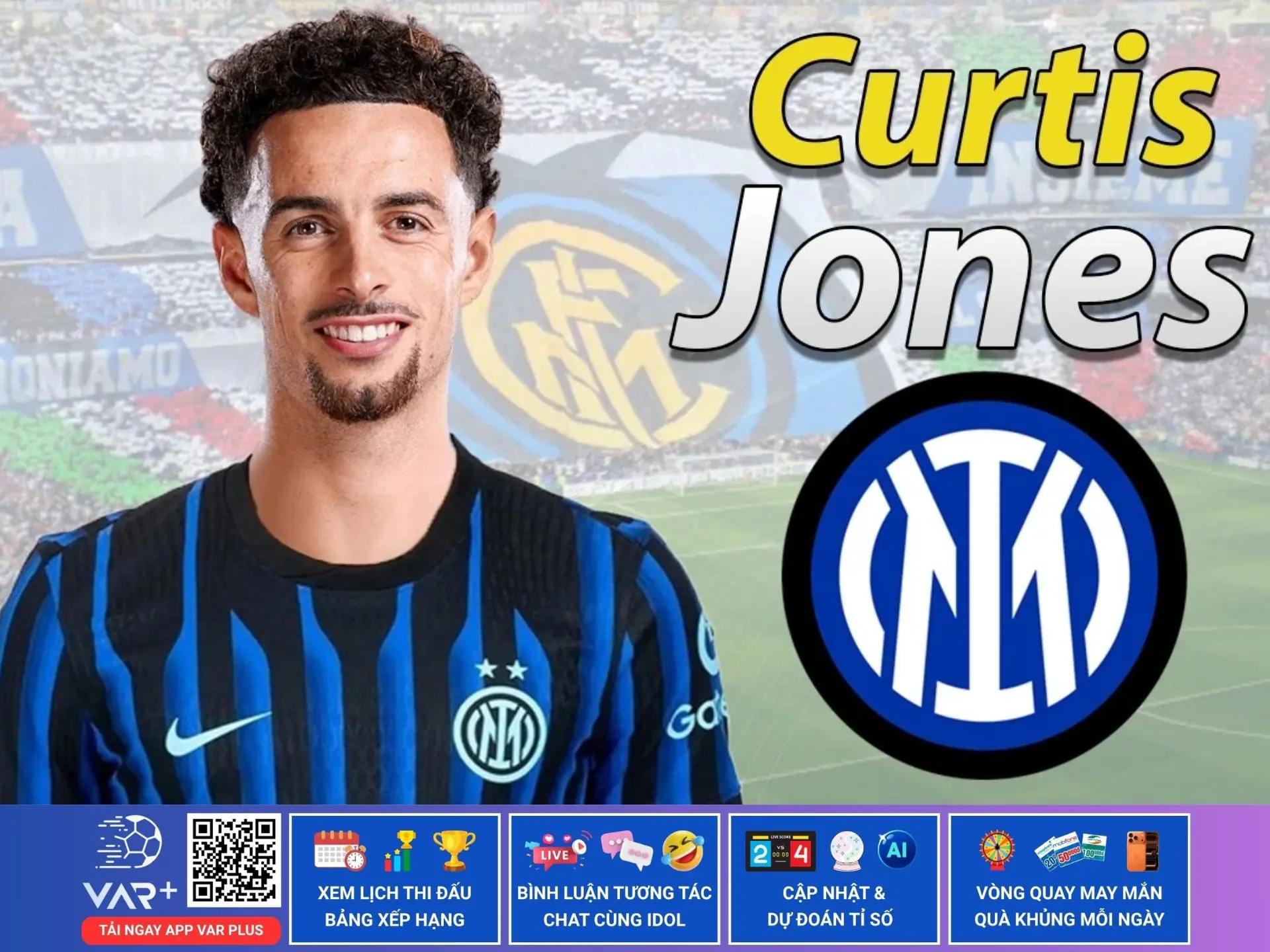Inter Milan mua Curtis Jones với giá 30 triệu euro