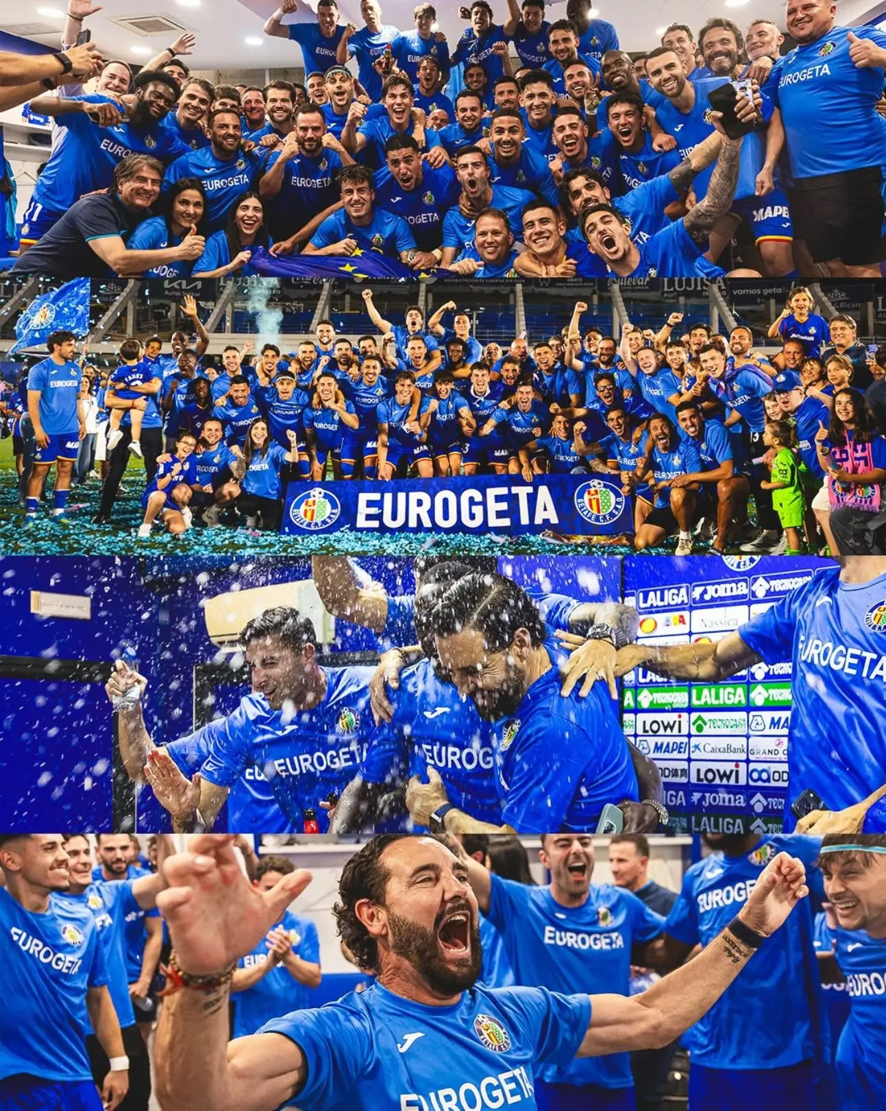 Câu lạc bộ Bóng đá Getafe CF – Bản lĩnh của kẻ thách thức đến từ ngoại ô Madrid 2 Màu áo truyền thống của câu lạc bộ Getafe FC