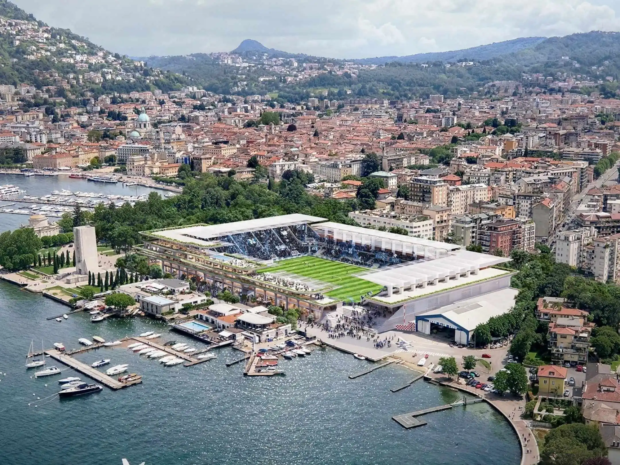 Sân nhà của Câu lạc bộ Bóng đá Calcio Como FC là sân vận động Stadio Giuseppe Sinigaglia.