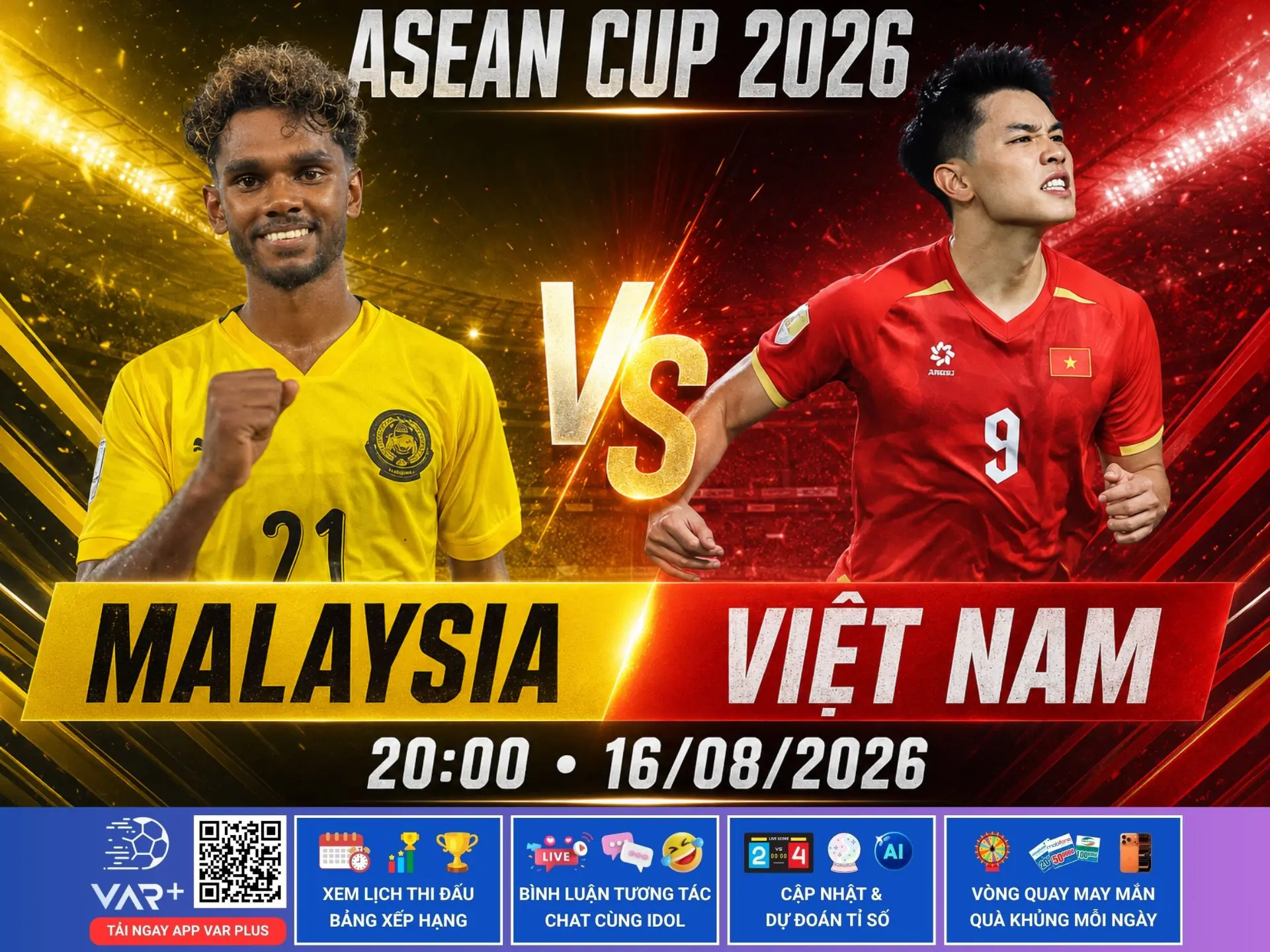 Trực tiếp Việt Nam và Malaysia tại ASEAN Cup với công nghệ sa bàn trực quan trên VAR Plus 1 Trực tiếp Việt Nam và Malaysia tại ASEAN Cup với công nghệ sa bàn trực quan trên VAR Plus