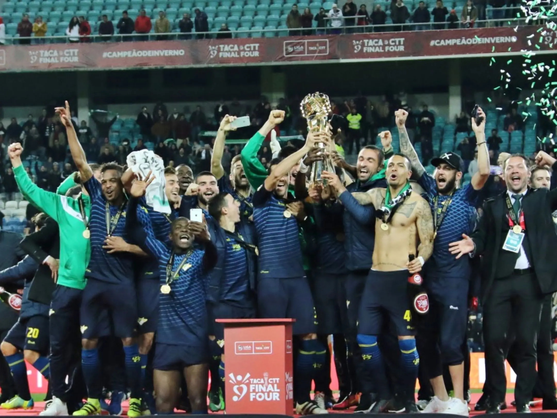 Moreirense FC: Từ Moreira de Cónegos ra bản đồ bóng đá 2 Moreirense FC vô địch cúp liên đoàn năm 2017