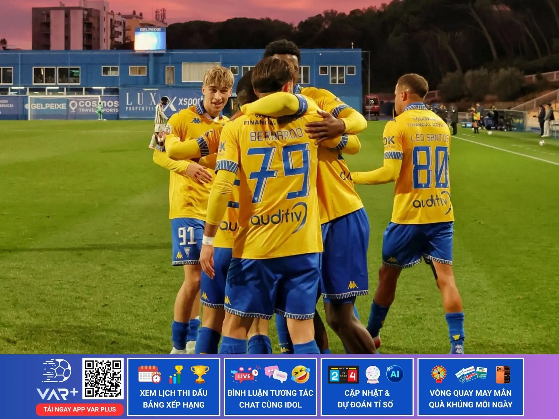 Câu lạc bộ bóng đá GD Estoril Praia: Đội bóng sinh ra từ Costa do Sol 1 Câu lạc bộ bóng đá GD Estoril Praia: Đội bóng sinh ra từ Costa do Sol