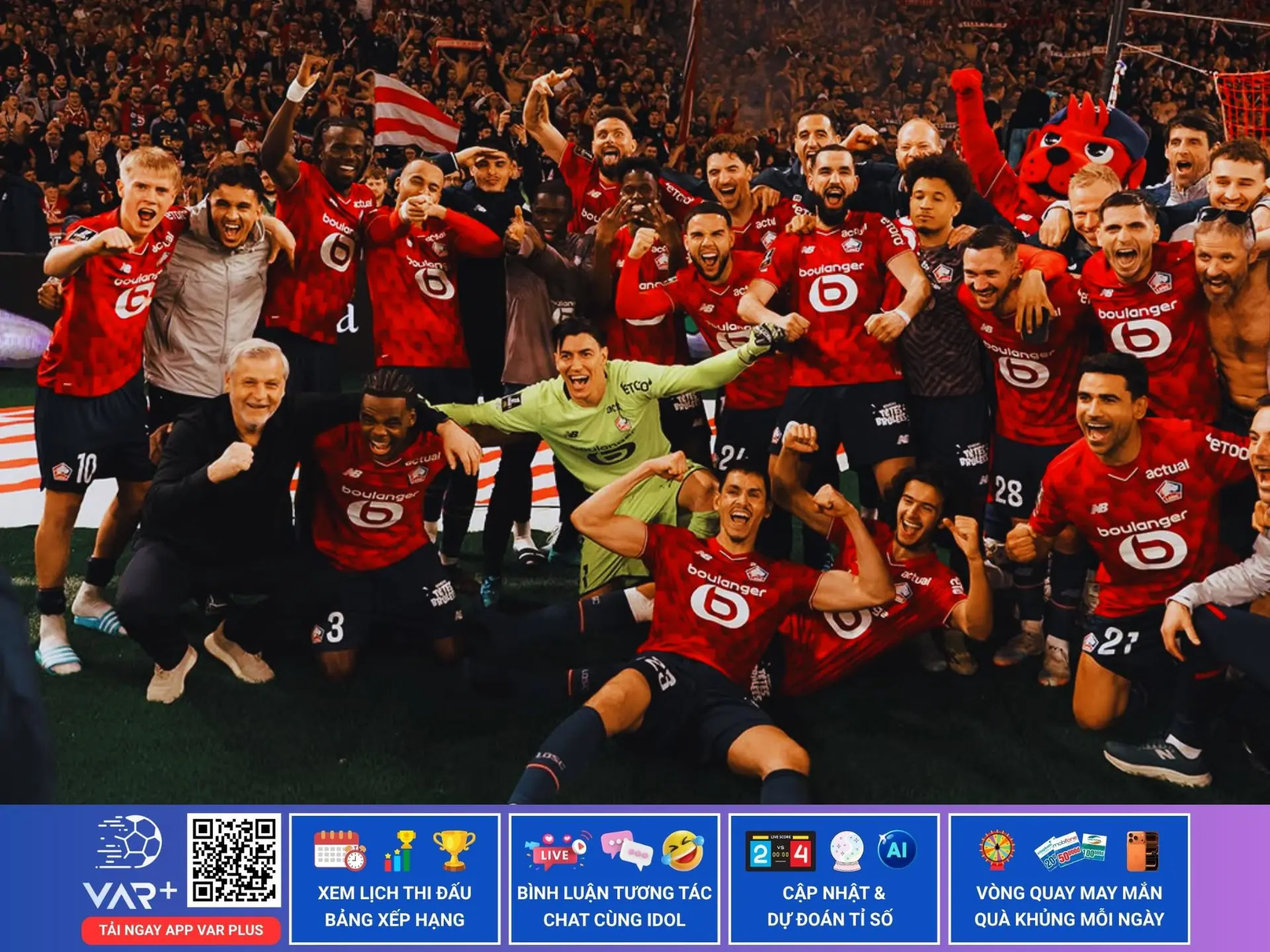 Câu lạc bộ LOSC Lille – Lịch sử, thành tích và bản sắc của Les Dogues