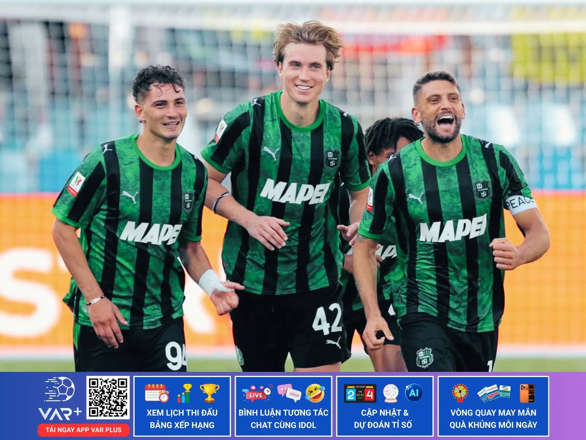 Câu lạc bộ Sassuolo Calcio: Đội bóng nhỏ với một hệ thống lớn 1 Câu lạc bộ Sassuolo Calcio: Đội bóng nhỏ với một hệ thống lớn