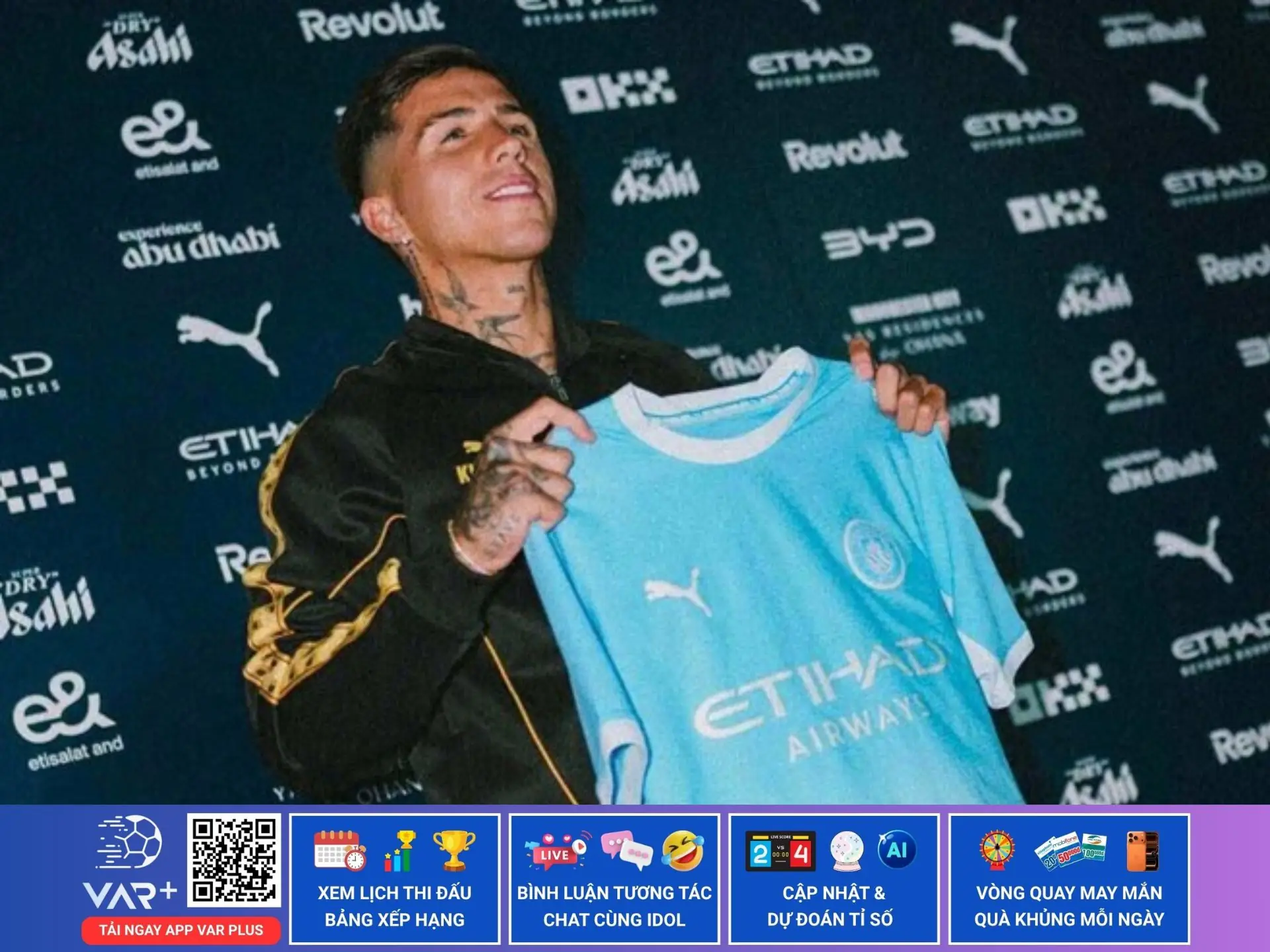 Enzo Fernández đến Manchester City: Bom tấn 125 triệu bảng 1 Enzo Fernández đến Manchester City: Bom tấn 125 triệu bảng