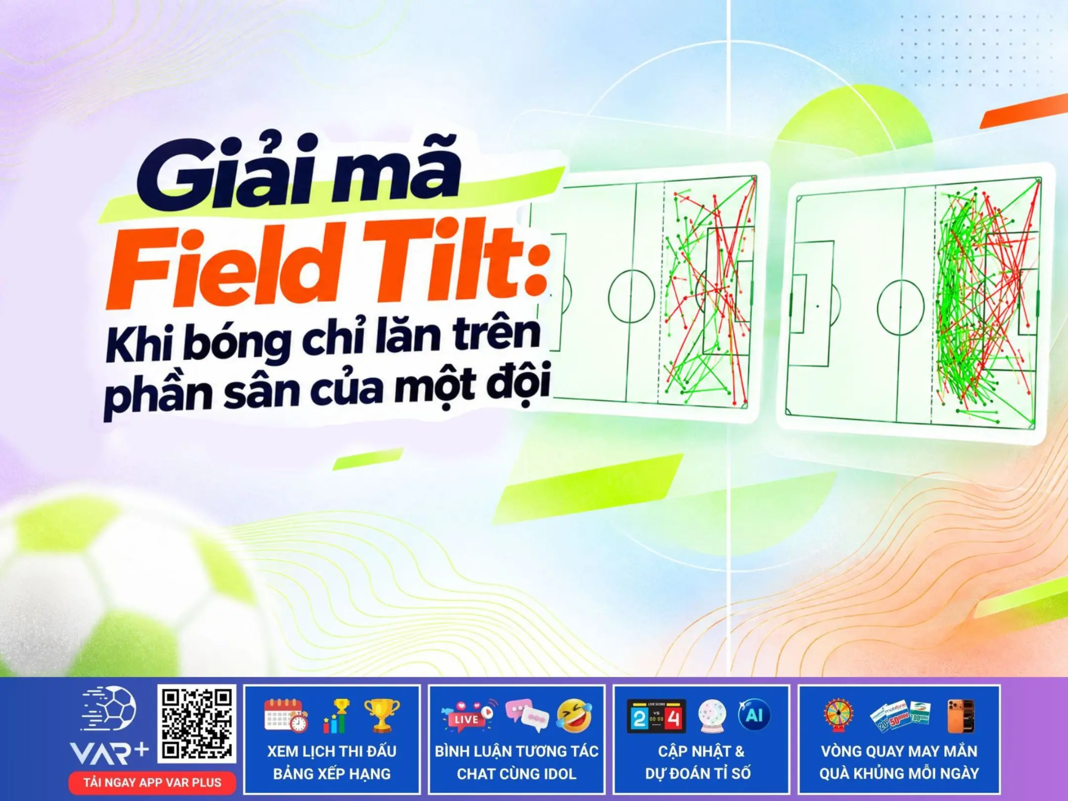 Giải mã Field Tilt: Khi bóng chỉ lăn trên phần sân của một đội 1 Giải mã Field Tilt: Khi bóng chỉ lăn trên phần sân của một đội