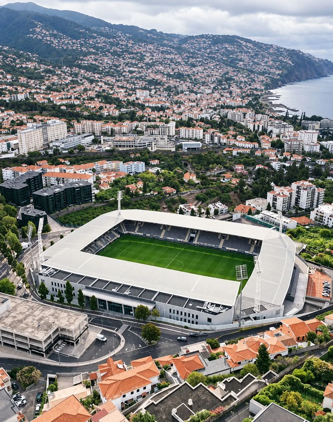 Câu lạc bộ Marítimo: từ bến cảng Funchal đến cuộc trở lại hạng nhất 2 Sân vận động Estádio do Marítimo