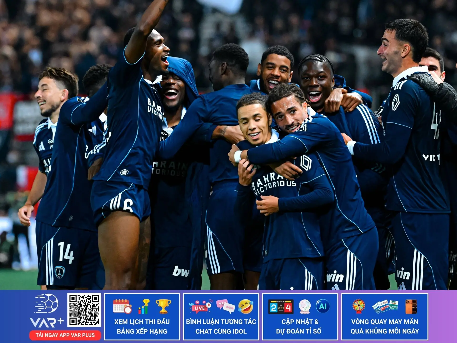 Paris FC: phía sau những ánh đèn rực rỡ của tháp Eiffel 1 Paris FC: phía sau những ánh đèn rực rỡ của tháp Eiffel