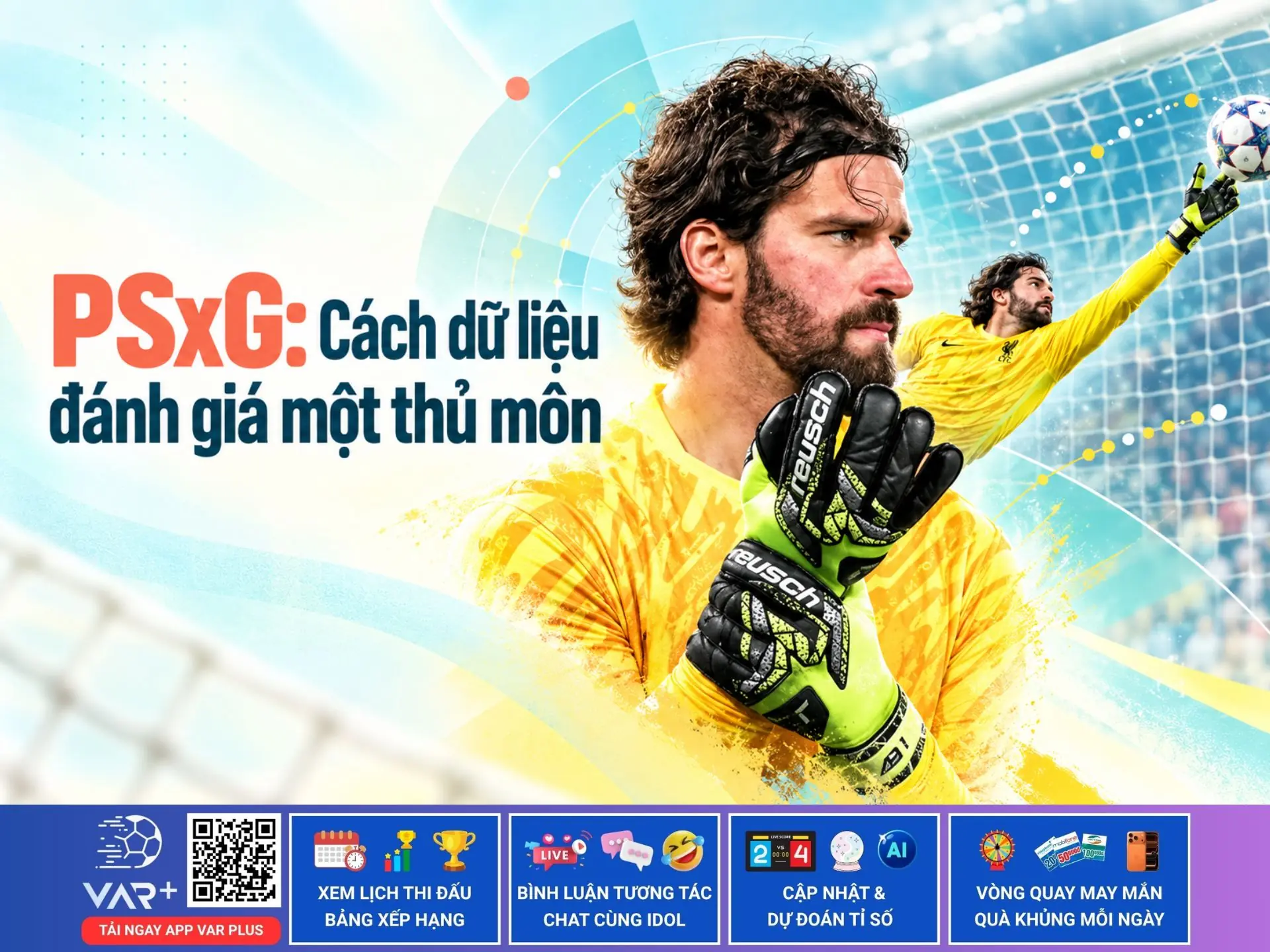 PSxG là gì? Cách dữ liệu đánh giá một thủ môn 1 PSxG là gì? Cách dữ liệu đánh giá một thủ môn