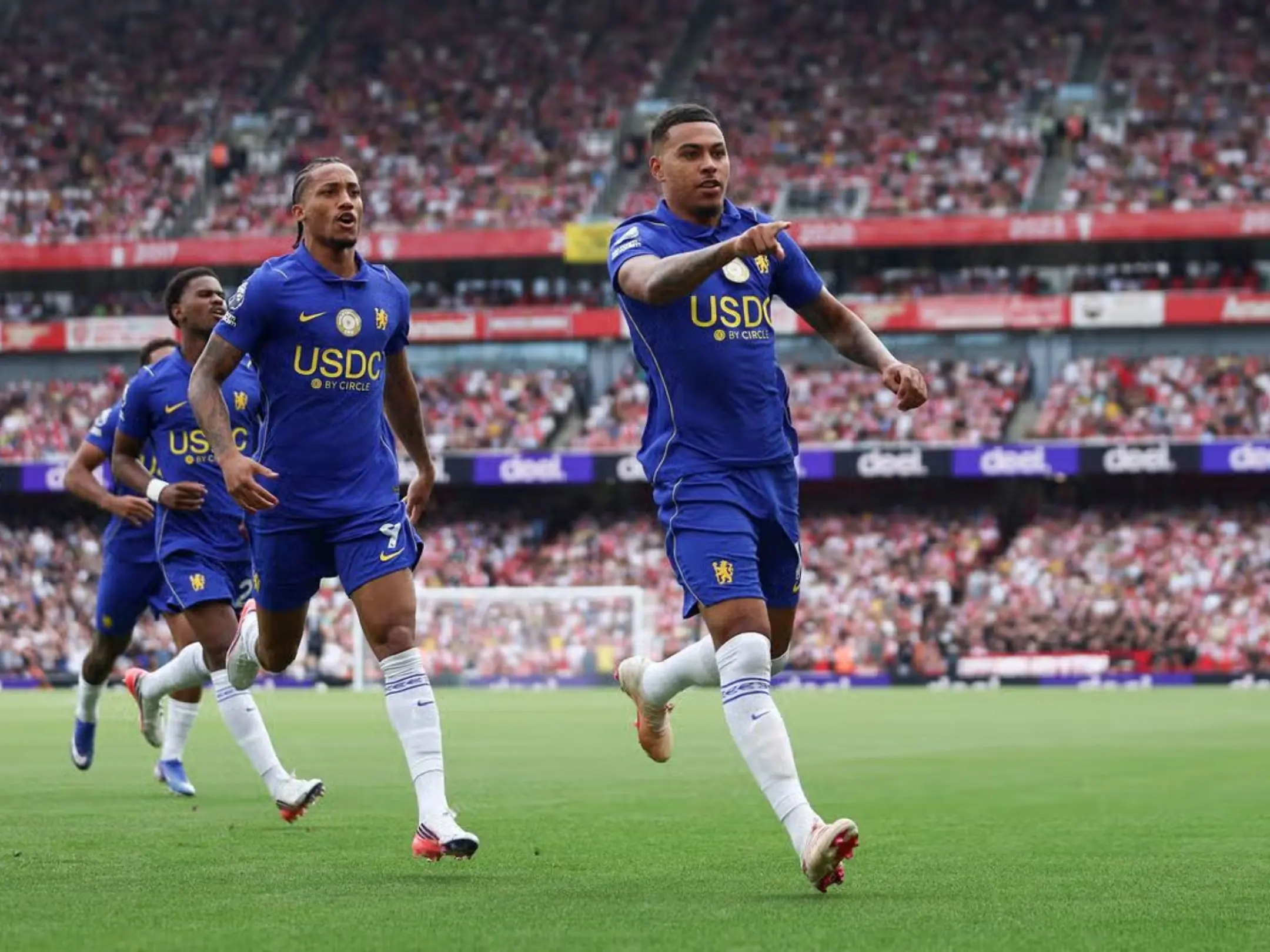 Arsenal 2-1 Chelsea: Arteta thắng Alonso bằng bản lĩnh 2 Roger ghi bàn mở tỉ số rất sớm cho Chelsea