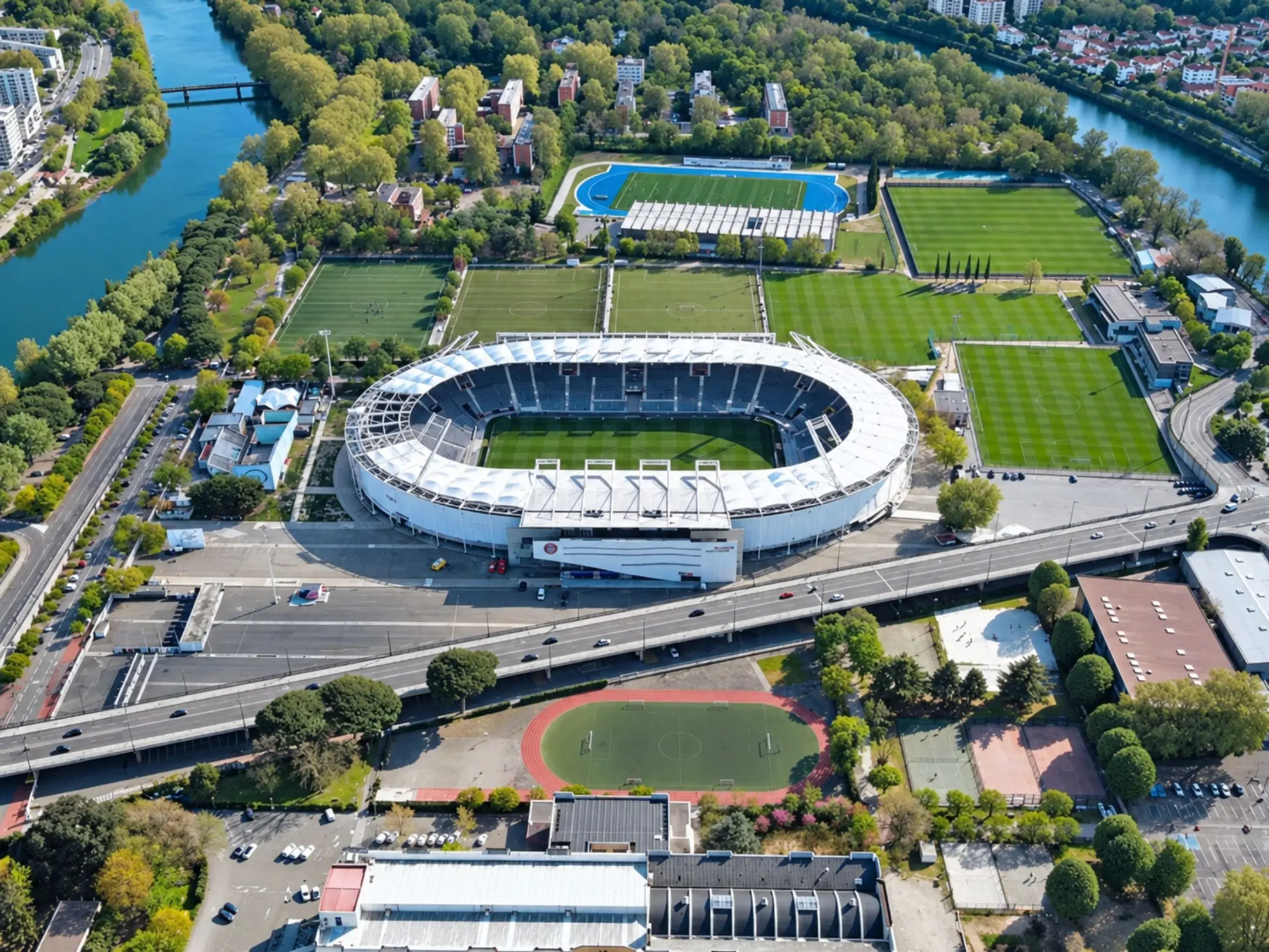 Sân nhà của câu lạc bộ Toulouse FC là sân vận động Stadium de Toulouse