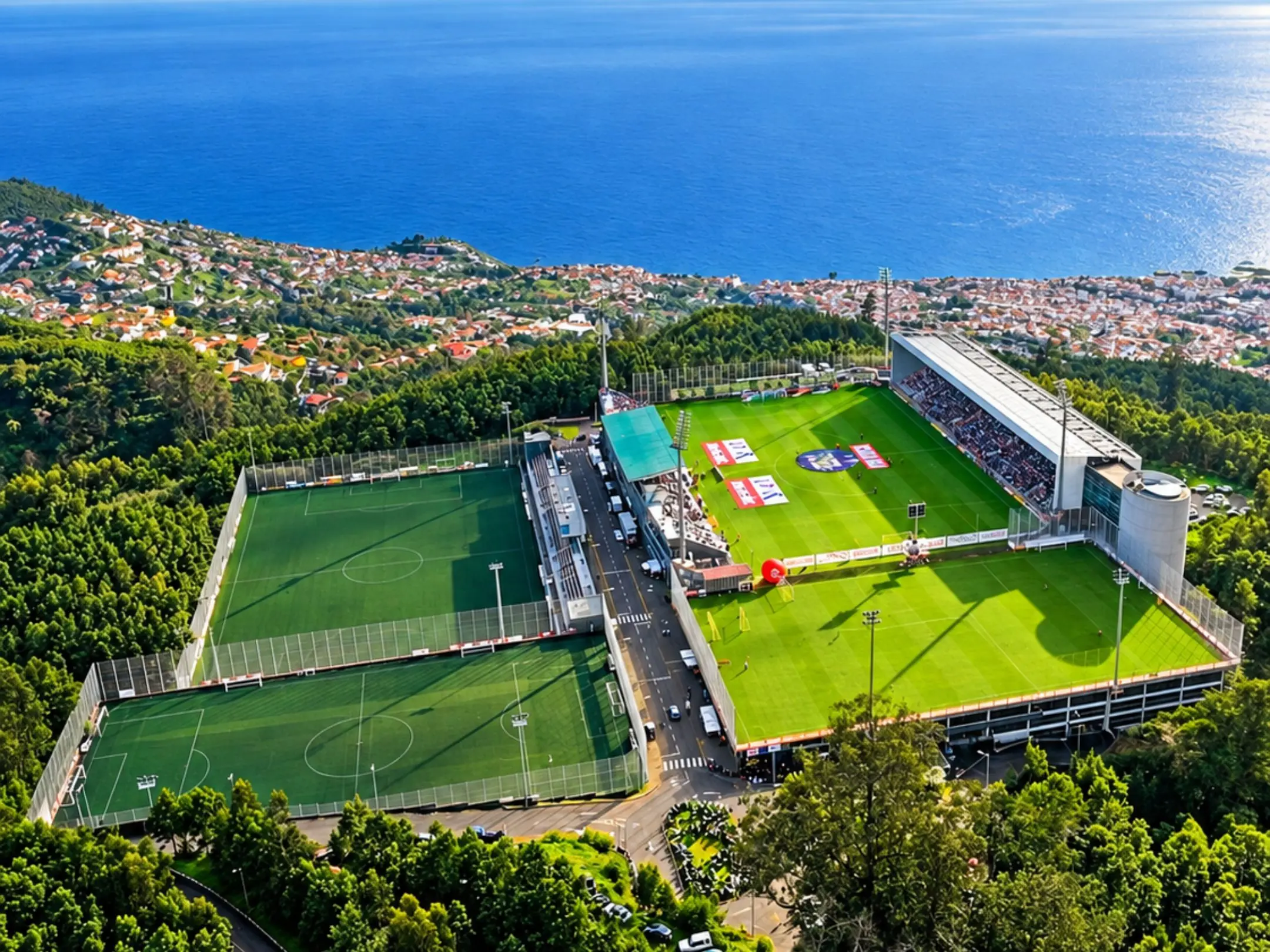 Nacional: Đội bóng trên sườn núi và khát vọng Madeira 2 Sân vận động Choupana