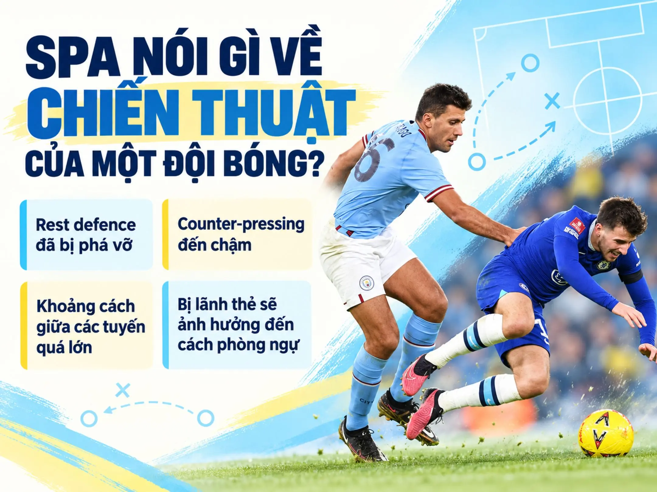 SPA trong bóng đá: phạm lỗi chiến thuật để trì hoãn một đợt phản công nguy hiểm 2 SPA nói gì về chiến thuật của một đội bóng?