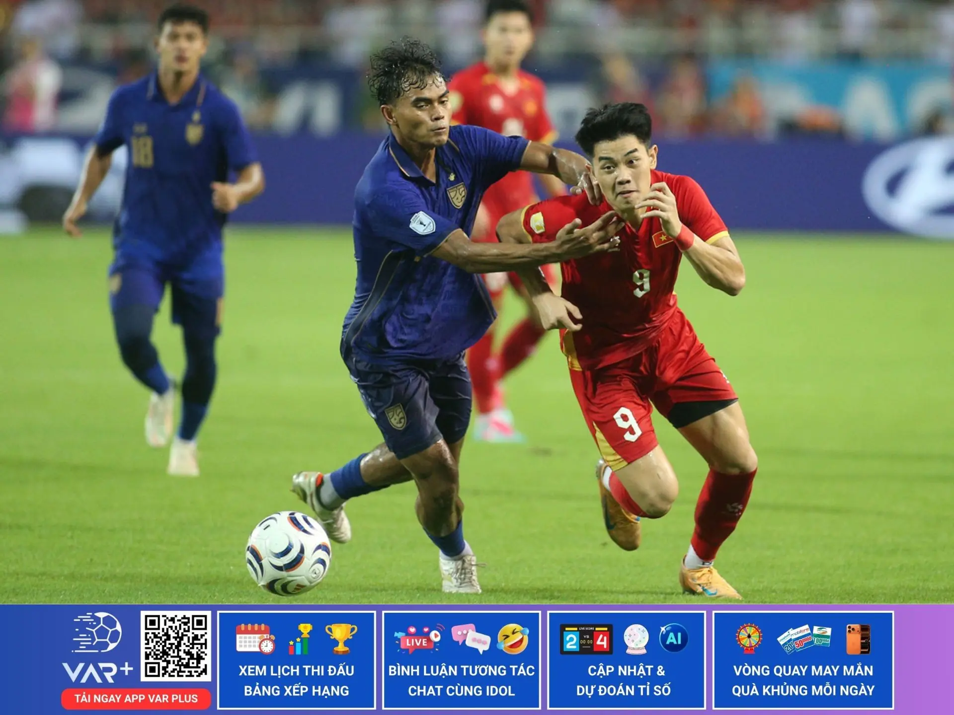 Trực tiếp Thái Lan và Việt Nam tại Fifa Asean cup 2026 với công nghệ sa bàn trực quan