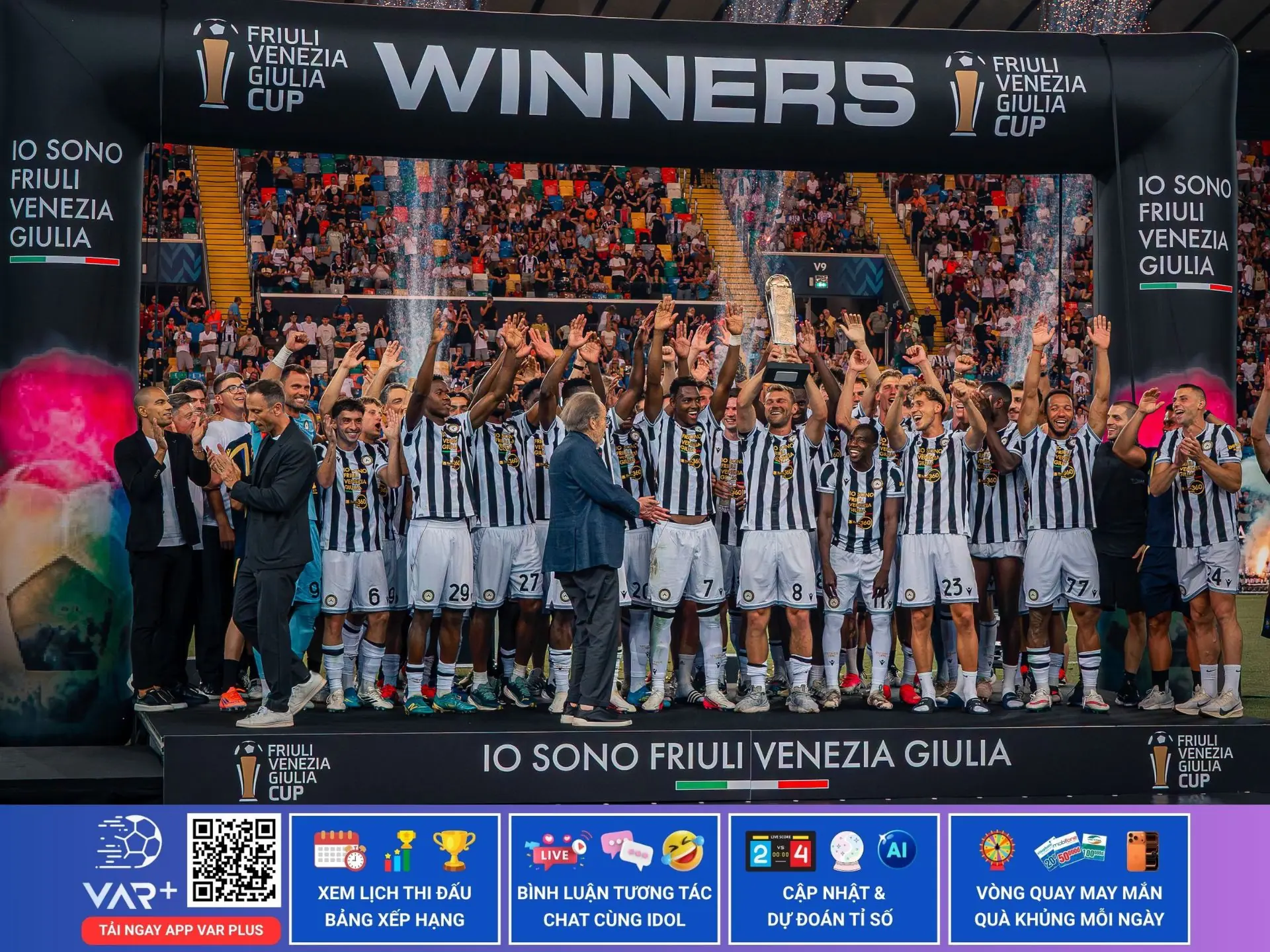 Udinese Calcio: Nghệ thuật sống lớn từ một thành phố nhỏ 1 Udinese Calcio: Nghệ thuật sống lớn từ một thành phố nhỏ