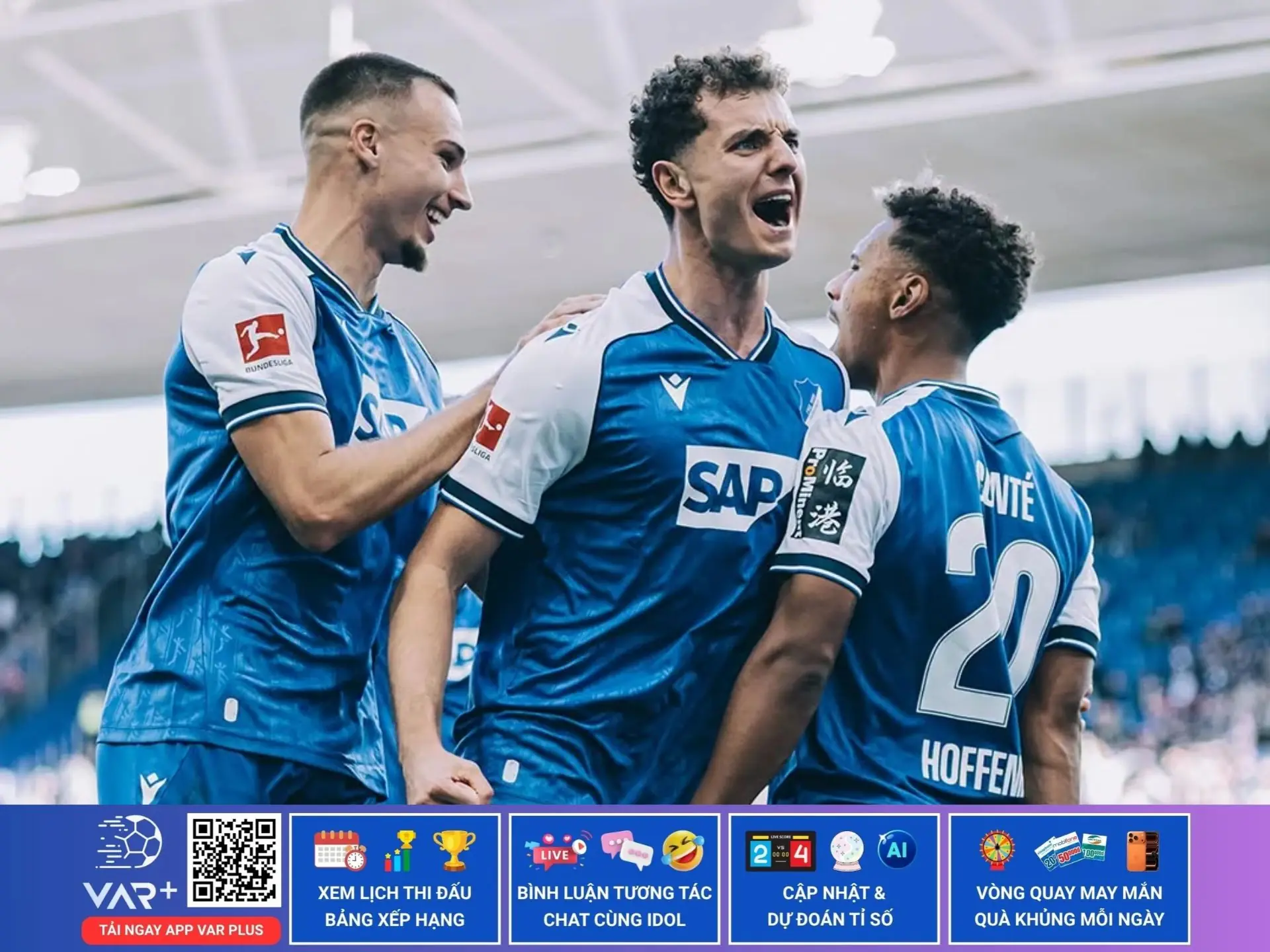 Câu lạc bộ TSG 1899 Hoffenheim: Khi một đội bóng làng thay đổi cách nghĩ về Bundesliga