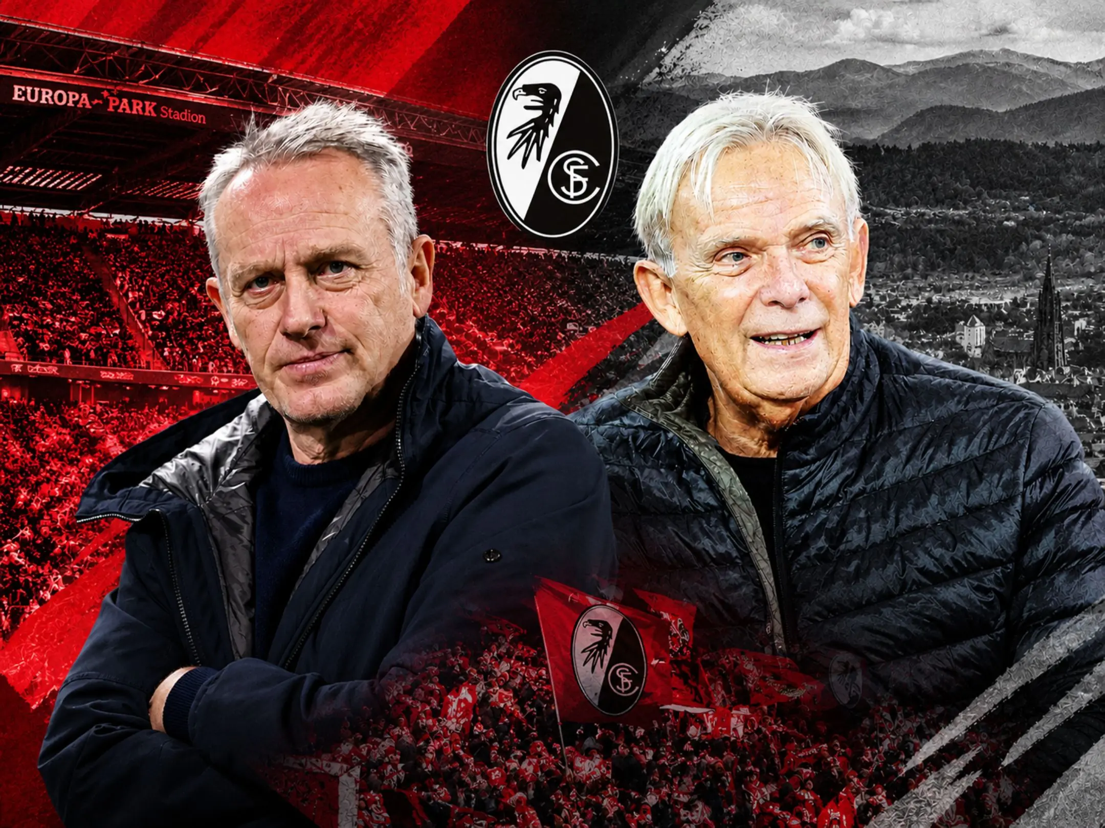 SC Freiburg: Cách một câu lạc bộ vùng Breisgau biến sự ổn định thành lợi thế cạnh tranh 2 Volker Finke và Christian Streich