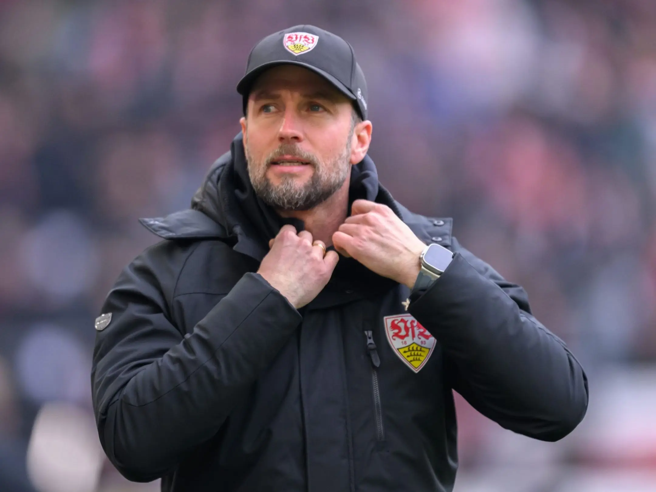 Huấn luyện viên Sebastian Hoeneß dẫn dắt Stuttgart vào năm 2023
