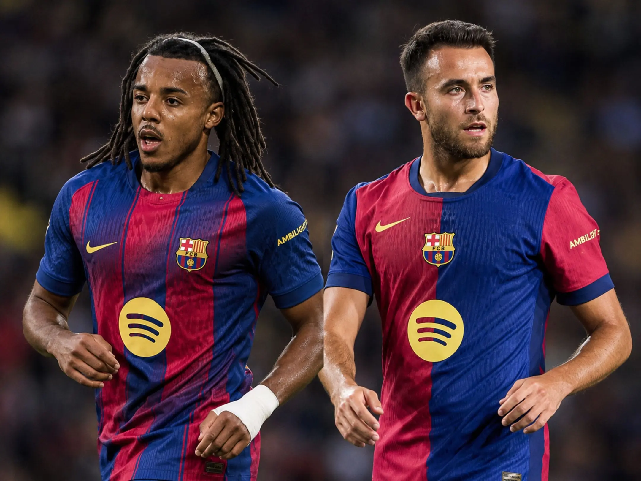 Jules Koundé và Eric García bị chấn thương