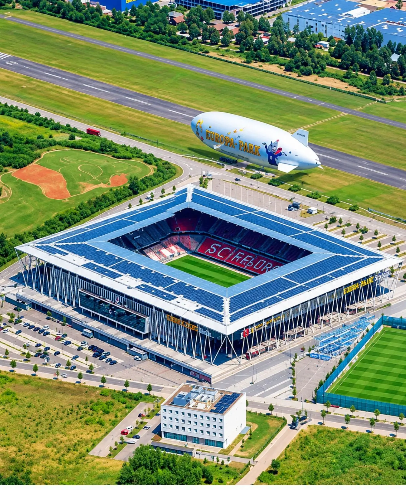 SC Freiburg: Cách một câu lạc bộ vùng Breisgau biến sự ổn định thành lợi thế cạnh tranh 10 Sân vận động Europa-Park Stadion