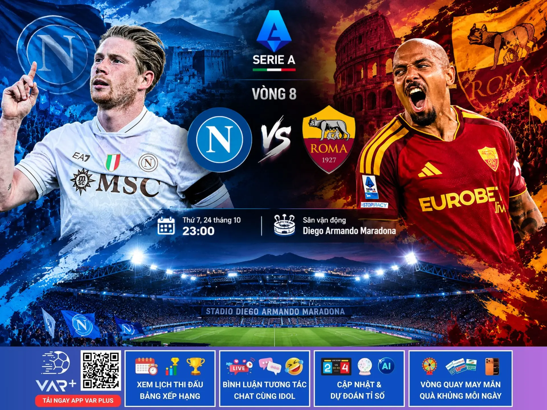 Nhận định Napoli vs Roma: đội khách có đủ sức khai thác những bất ổn của Partenopei? 1 Nhận định Napoli vs Roma: đội khách có đủ sức khai thác những bất ổn của Partenopei?